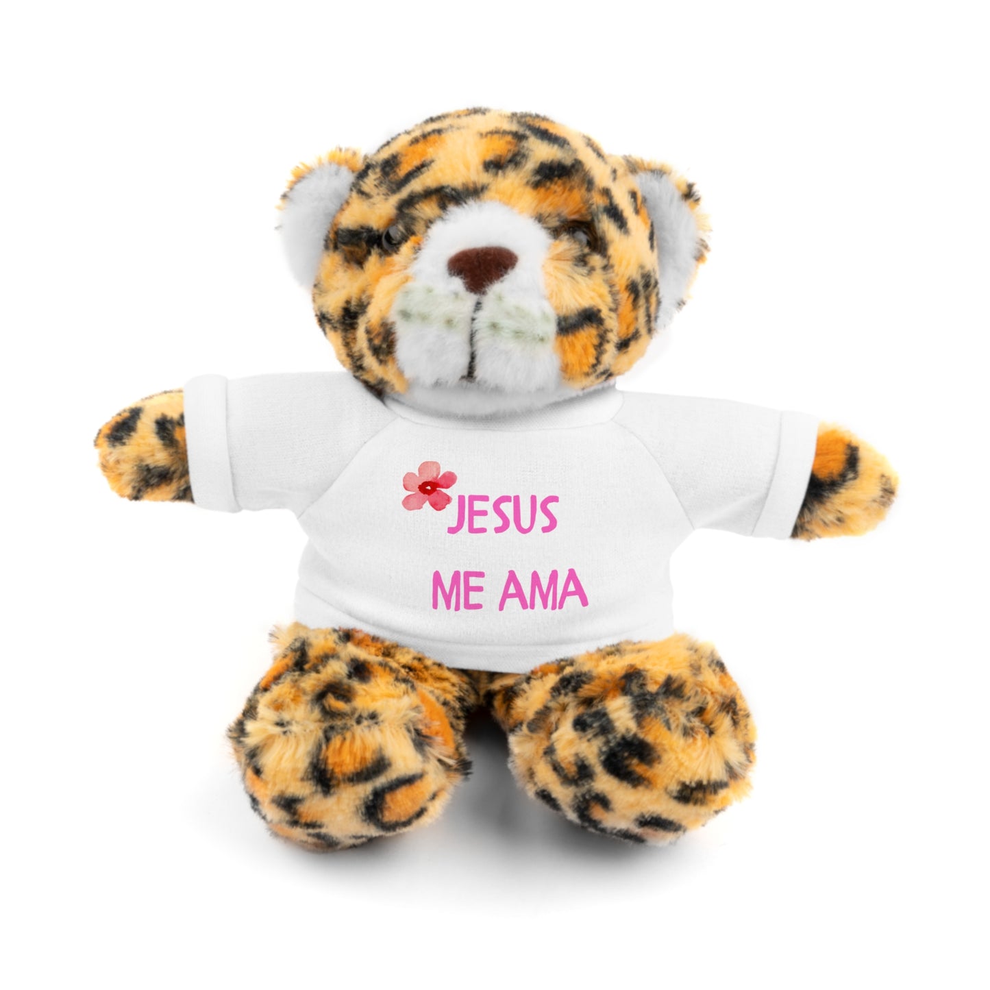 Stuffed Animals with Tee : Girls Jesus me Ama