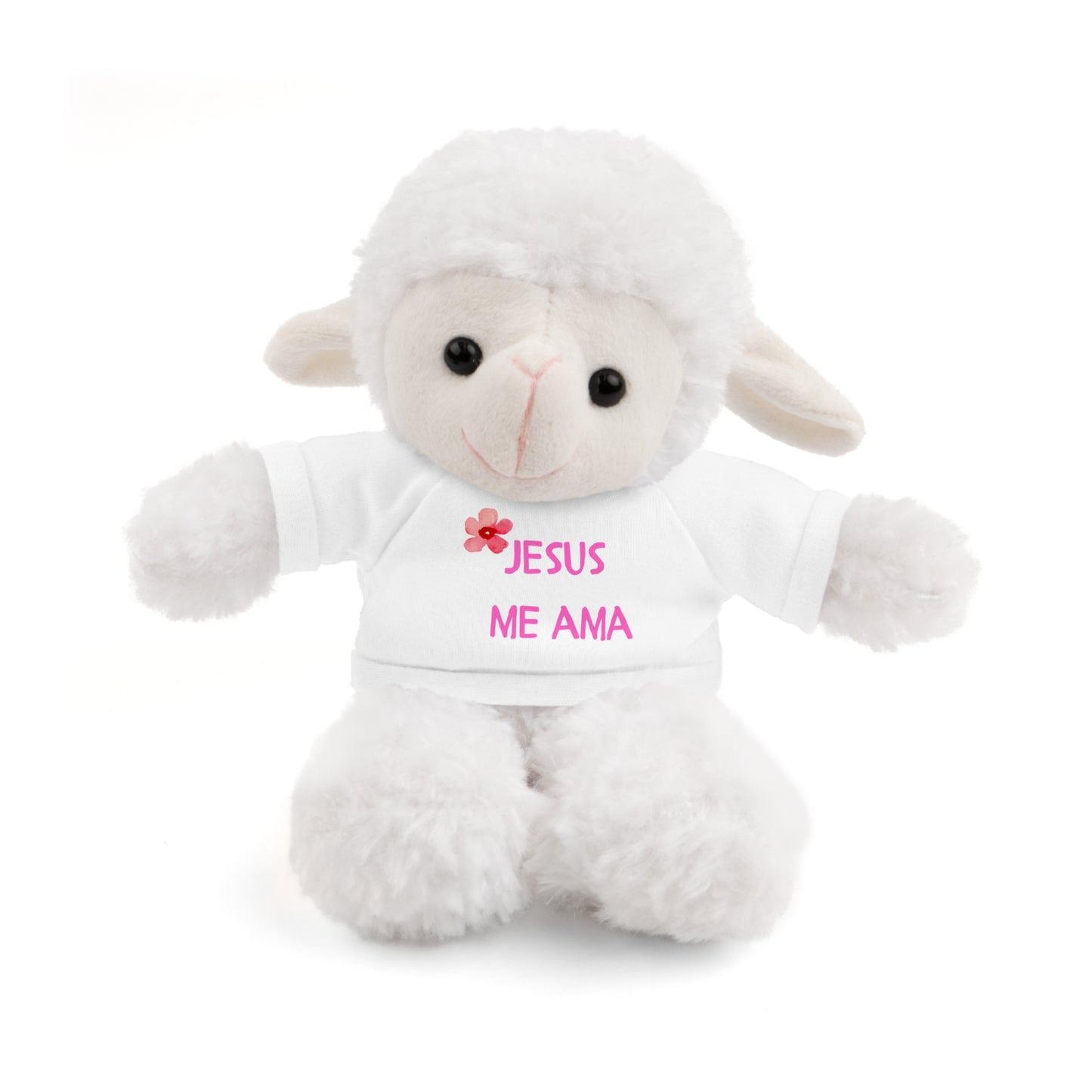 Stuffed Animals with Tee : Girls Jesus me Ama