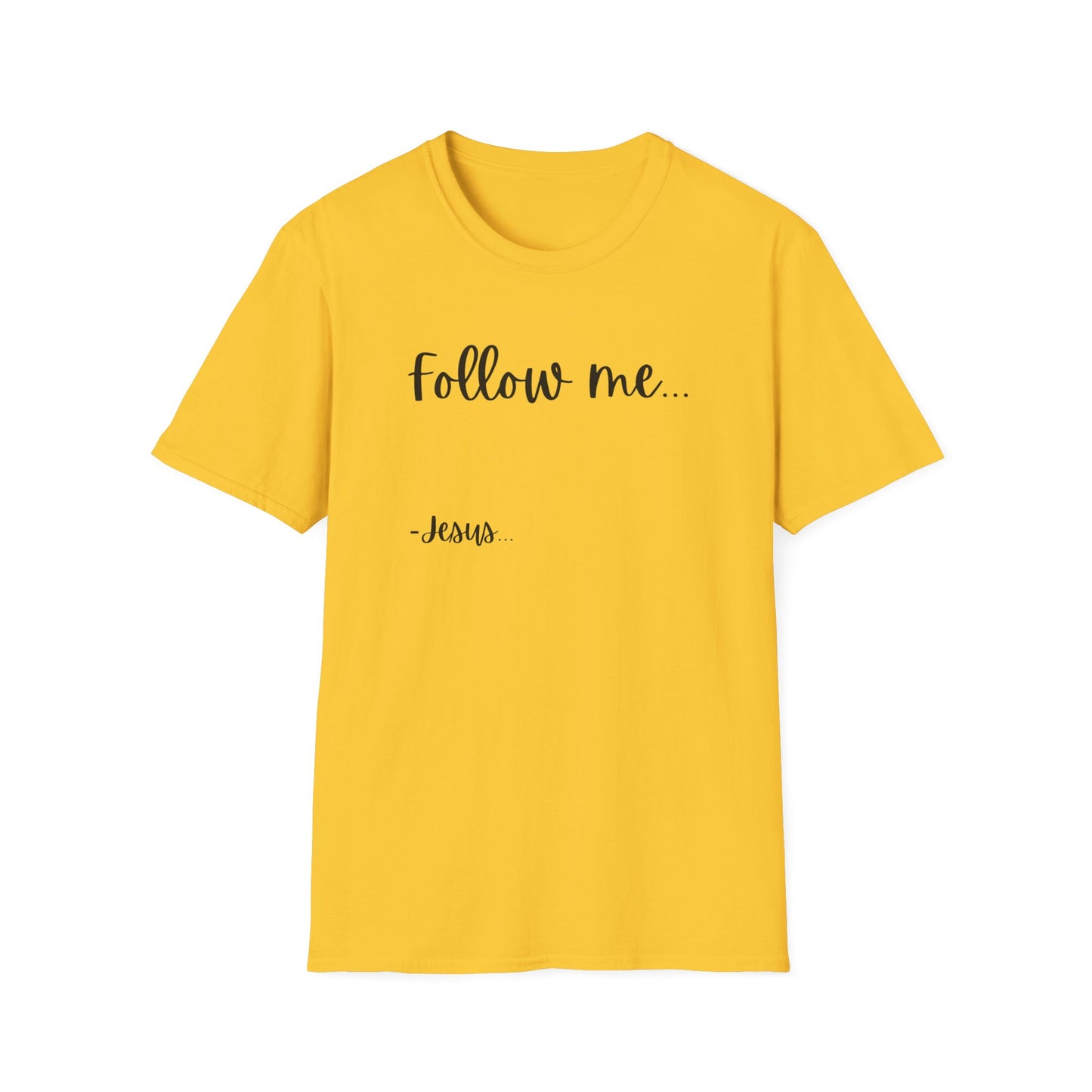 Unisex Softstyle T-Shirt: Theme Follow me