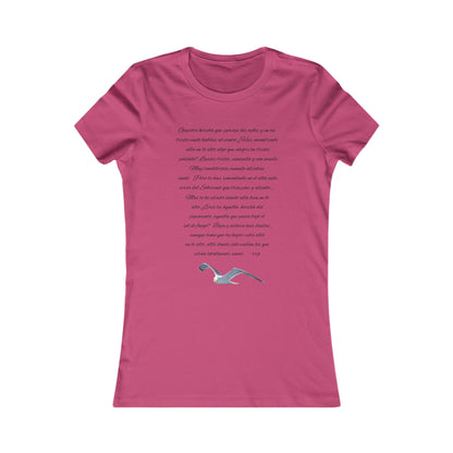 Women's Favorite Tee / Theme: 'Gaviota herida' (Wounded seagull)