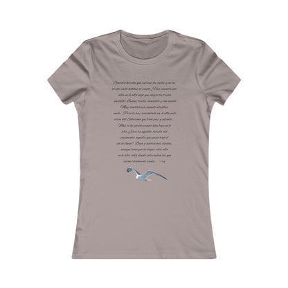 Women's Favorite Tee / Theme: 'Gaviota herida' (Wounded seagull)