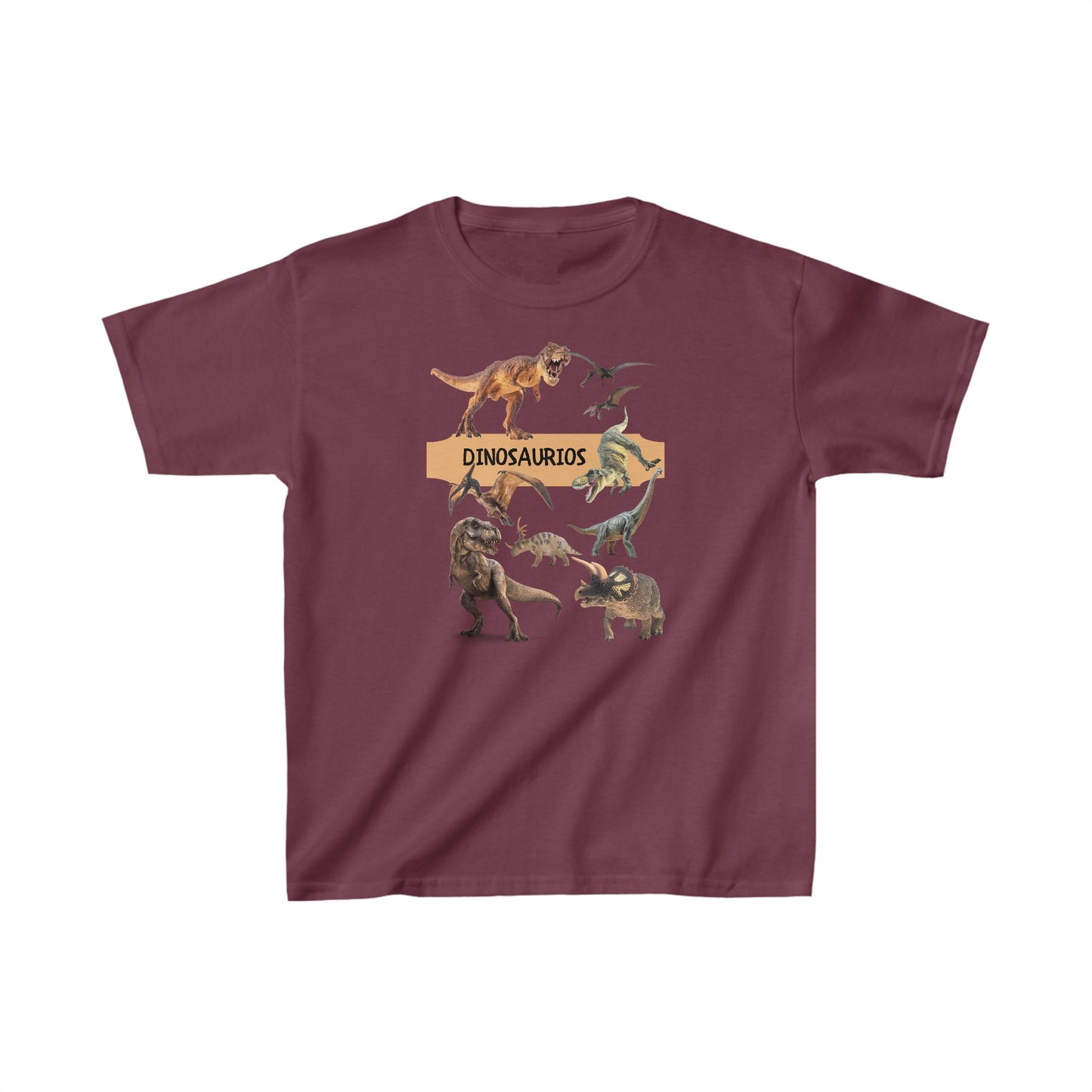 Kids Heavy Cotton™ Tee Theme: Dinosaurios