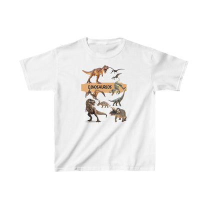 Kids Heavy Cotton™ Tee Theme: Dinosaurios