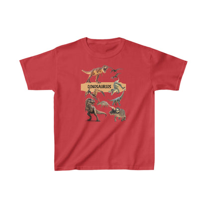 Kids Heavy Cotton™ Tee Theme: Dinosaurios