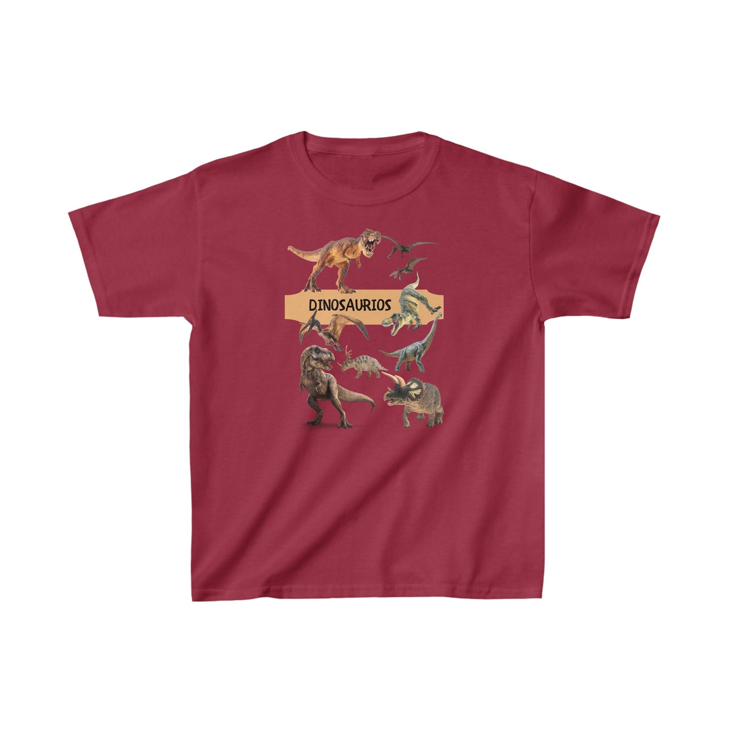 Kids Heavy Cotton™ Tee Theme: Dinosaurios