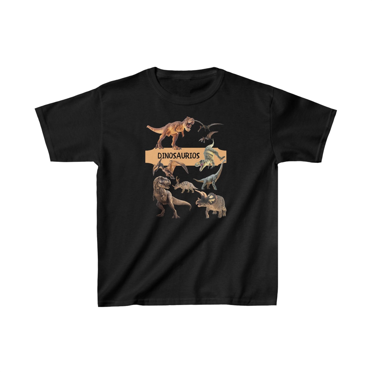 Kids Heavy Cotton™ Tee Theme: Dinosaurios