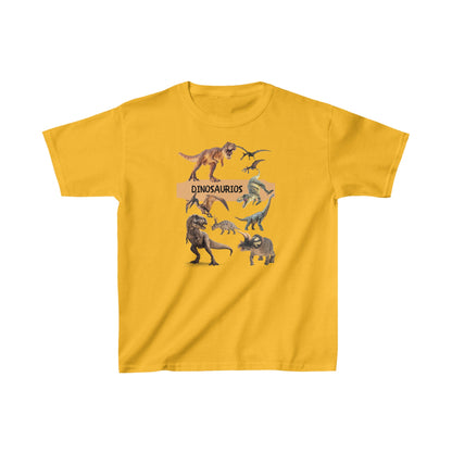 Kids Heavy Cotton™ Tee Theme: Dinosaurios