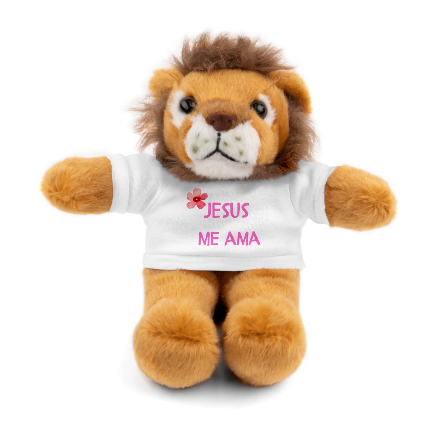 Stuffed Animals with Tee : Girls Jesus me Ama